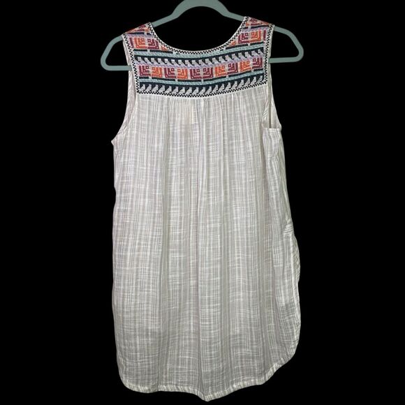 Anthropologie Floreat Tank Top Womens 8 Boho Floral Embroidered Sleeveless NWT - Picture 11 of 16